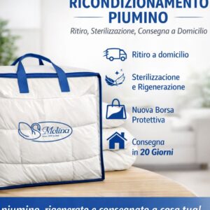 SERVIZIO DI RICONDIZIONAMENTO PIUMINO